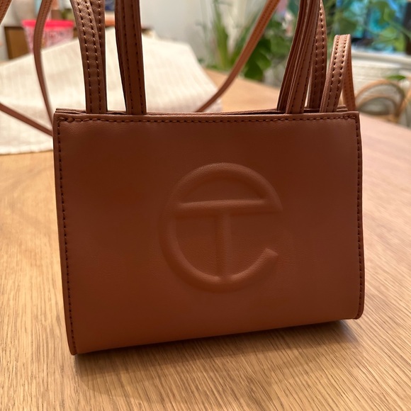 Telfar Small Shopping Bag - Tan - Picture 3 of 3